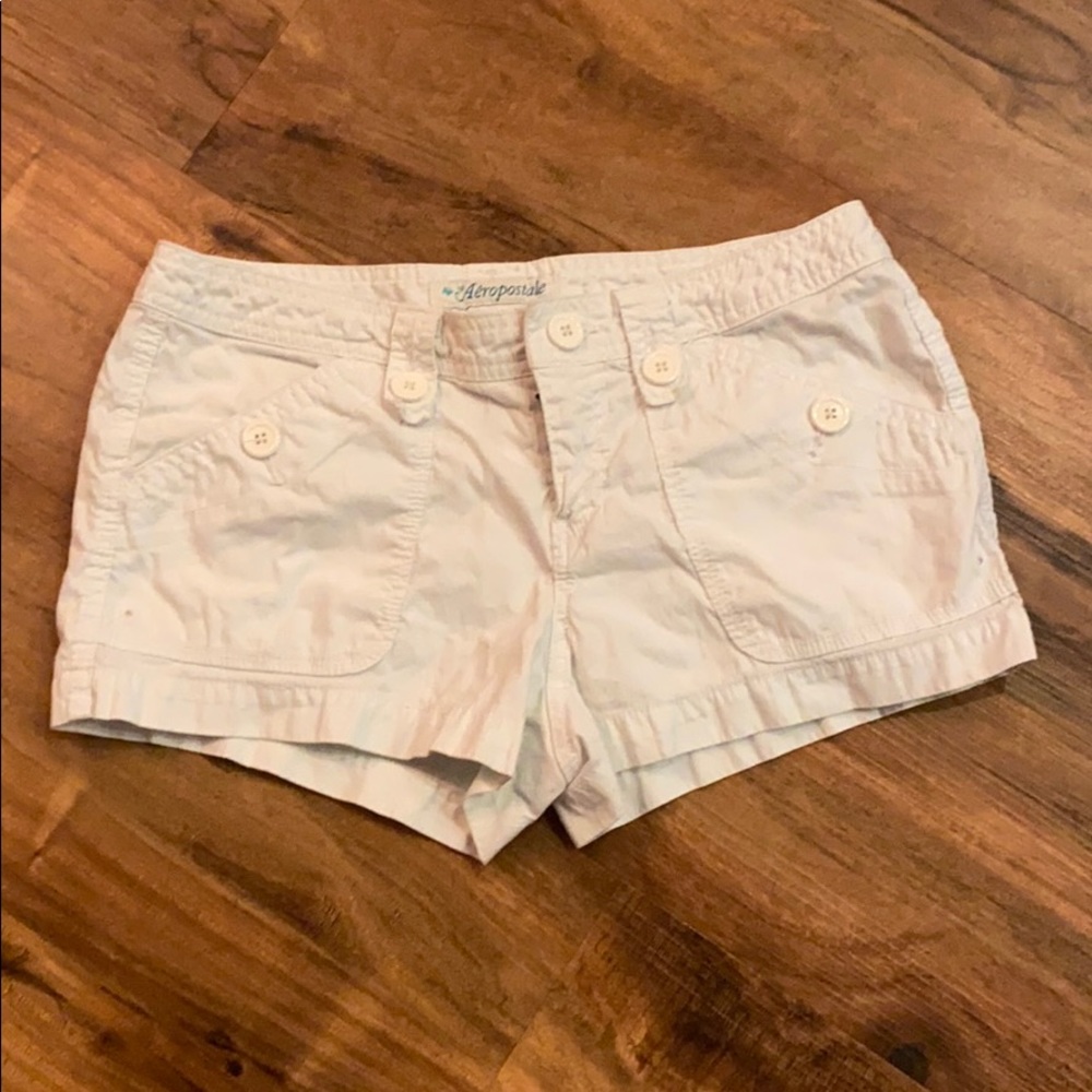 Aeropostale white short shorts size 5/6